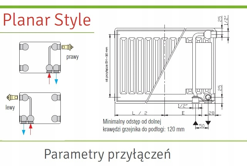 STELRAD STYLE CV21 300x2000 typ RAMO V 21 Prawy