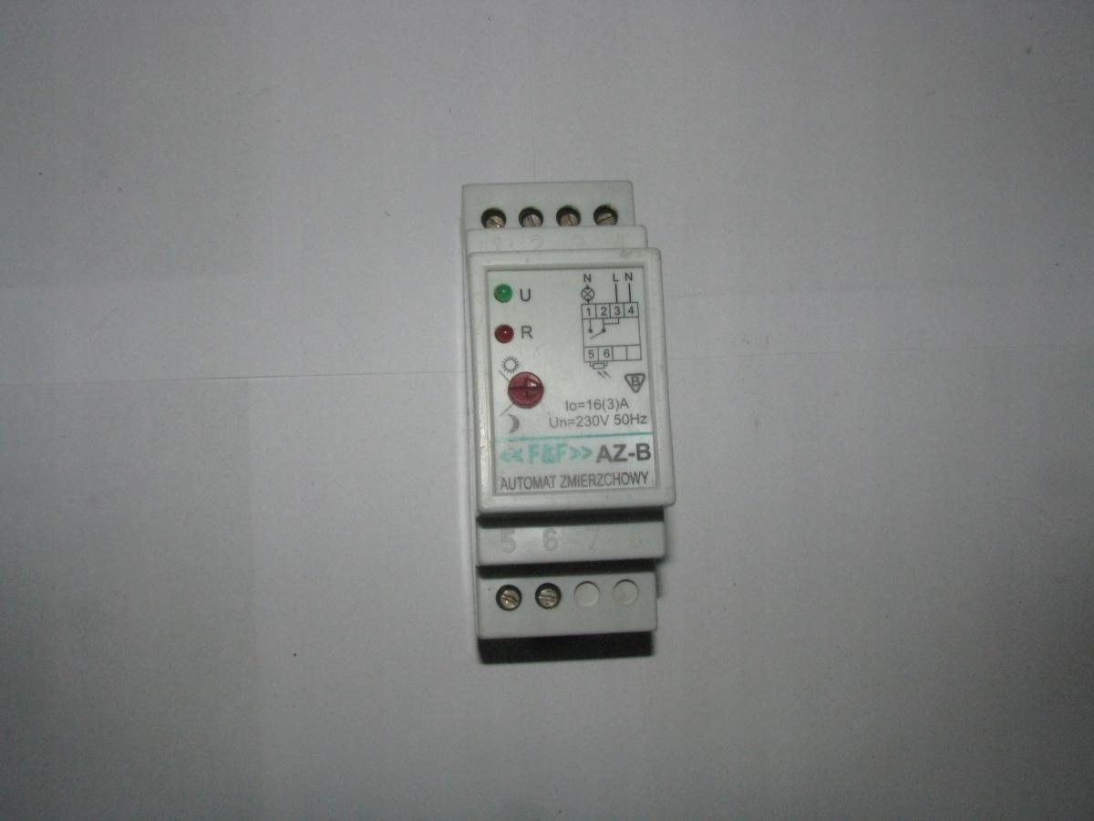 Automat zmierzchowy AZ-B PLUS I=16A, zewnętrzna sonda hermetyczna PLUS, 2 m