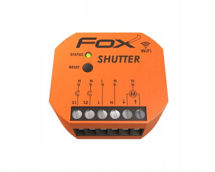 F&F DOPUSZKOWY STEROWNIK ROLET Wi-Fi Z SILNIKIEM 230V SHUTTER FOX