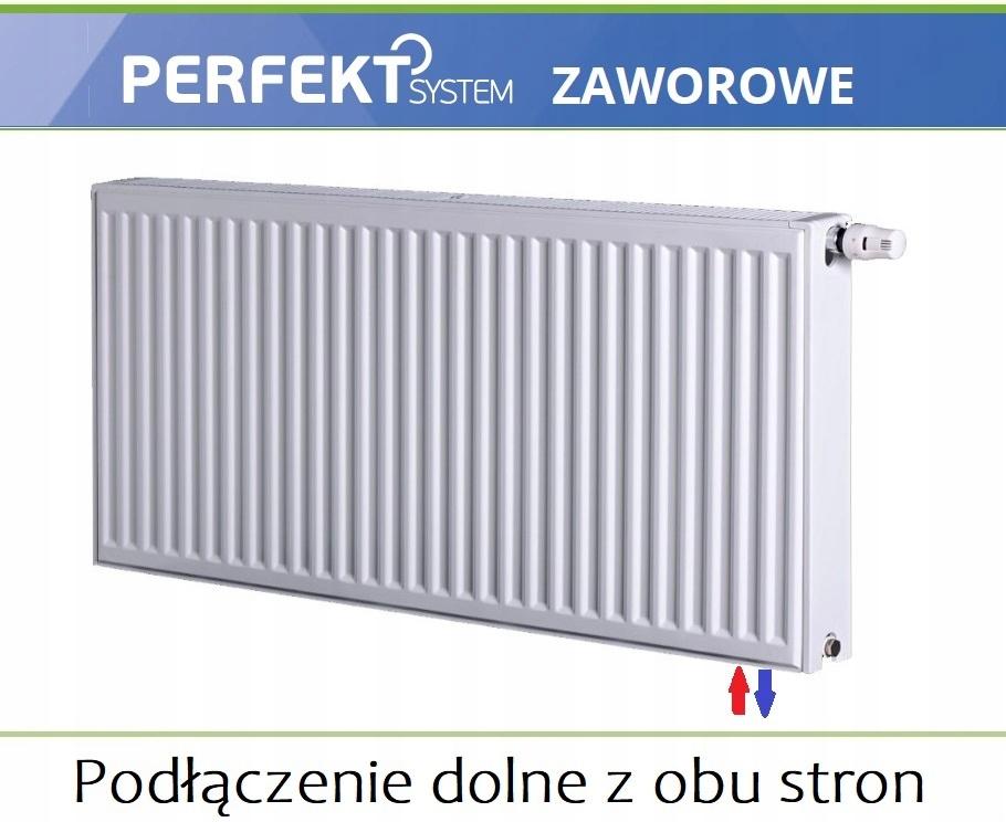 Polski grzejnik stalowy PERFEKT SYSTEM CV22 500x400 V 22 Dolny 48h