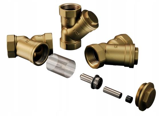 Filtr skośny do wody z wkładem magnetycznym PIZA-M DN25 śrut.