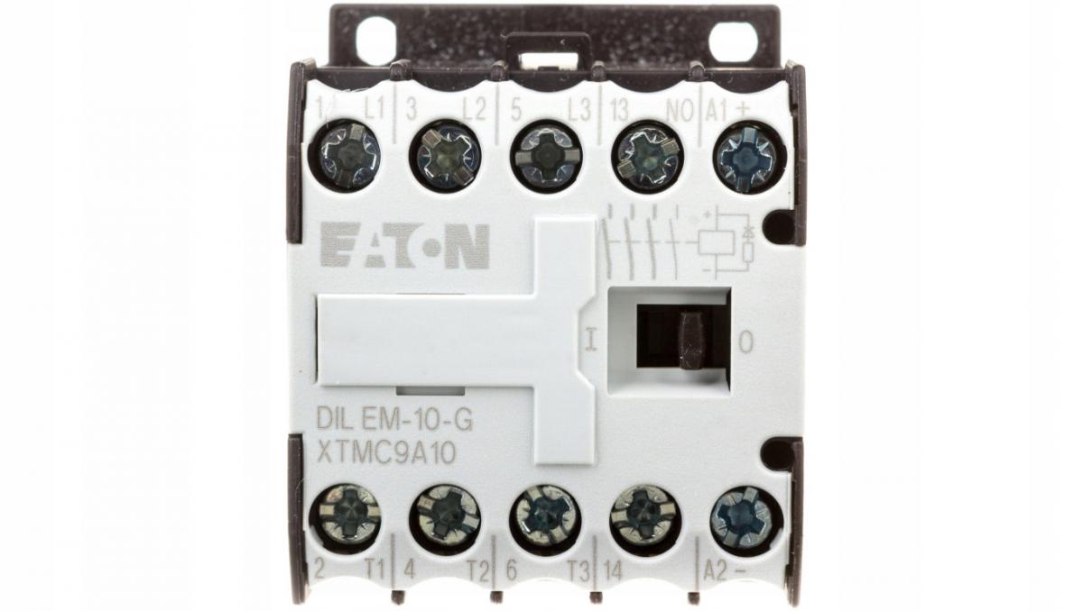 EATON Stycznik AC-3/I=9A P=4kW/ 1Z 0R DILEM-10-G(220VDC)