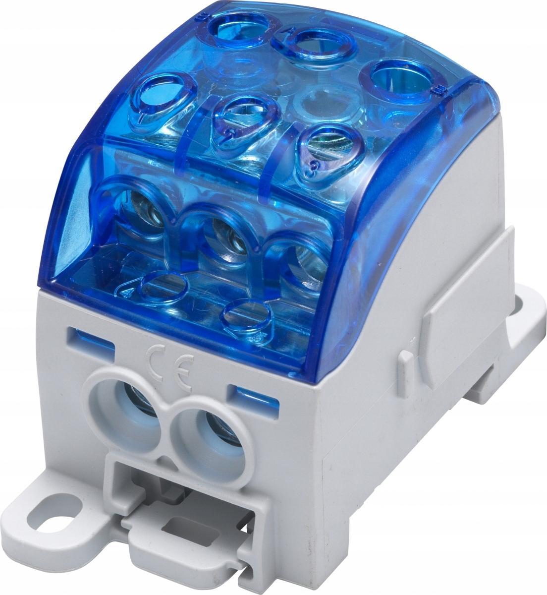SIMET SUB 220 Blok rozdzielczy - uniwersalny Al/Cu 82060 SIMBLOCK niebieski