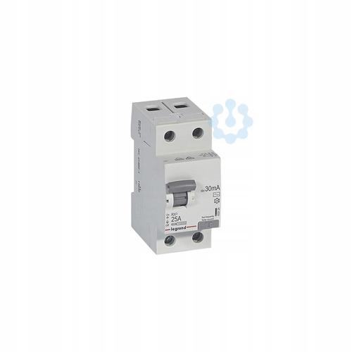 LEGRAND Wyłącznik różnicowoprądowy RX3 2P 25A 30MA TYP AC