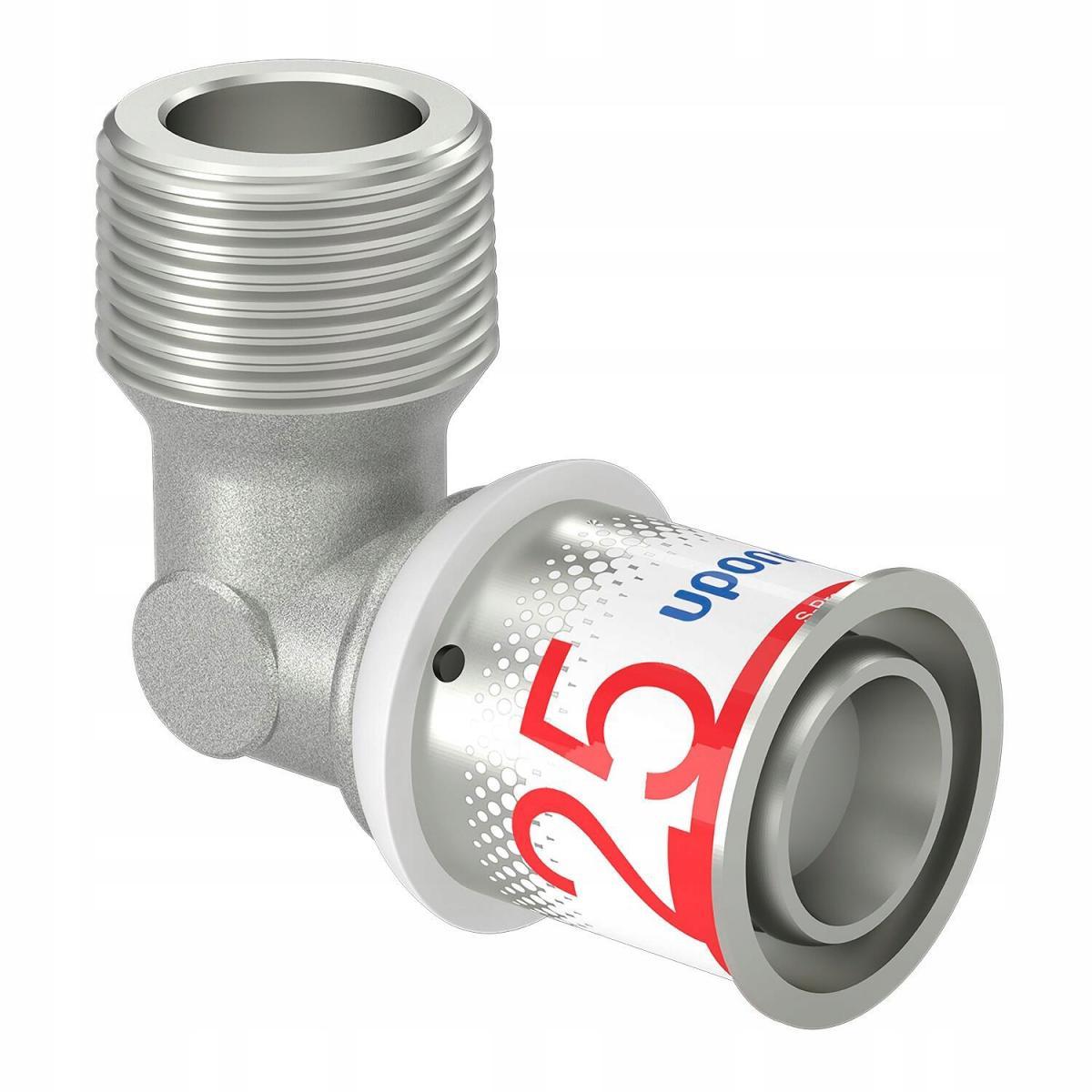 UPONOR Uponor S-Press PLUS kolano z gwintem zewn. 25-R3/4MT