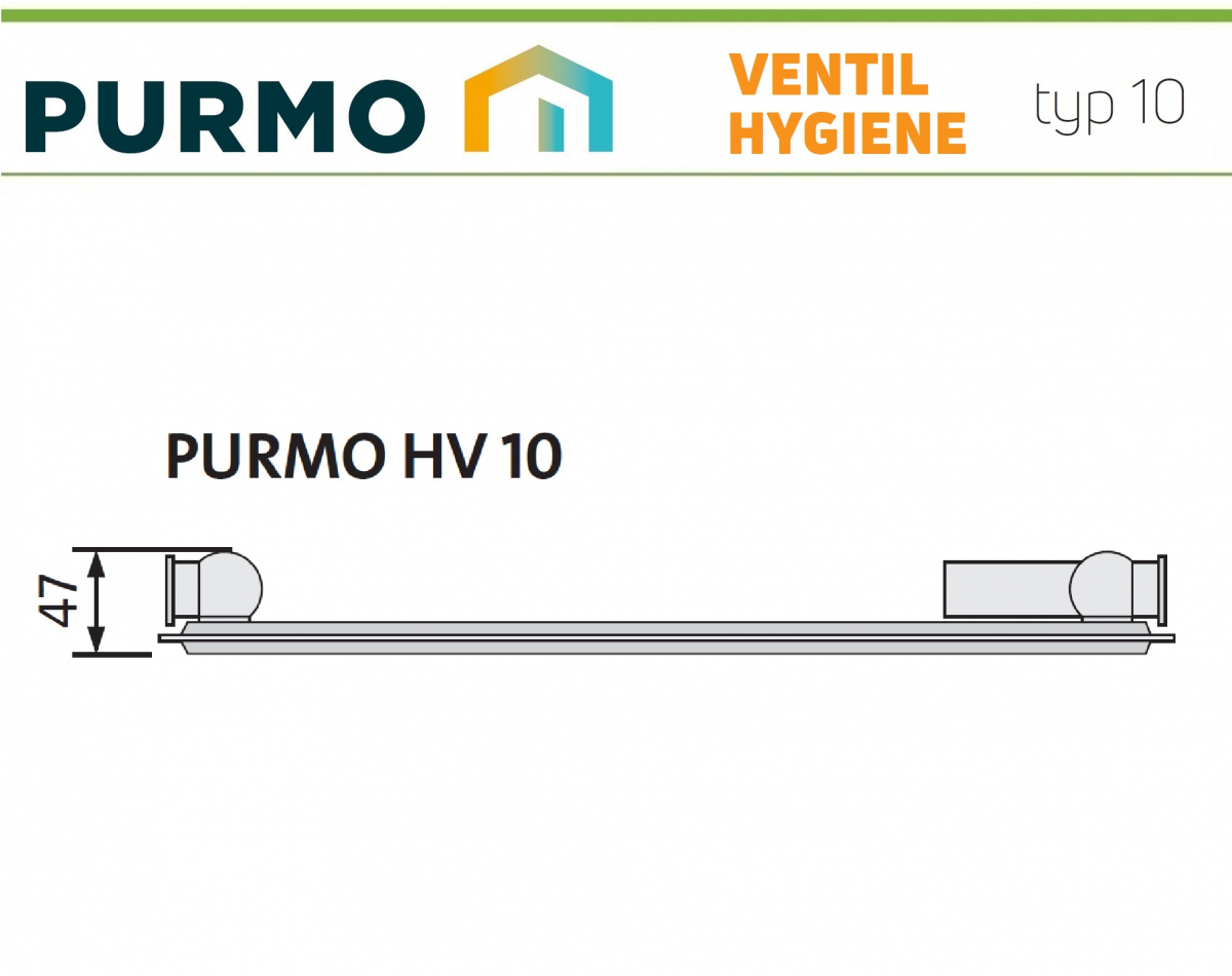 GRZEJNIK PURMO HIGIENICZNY HV10 400x400 V 10 Dolny