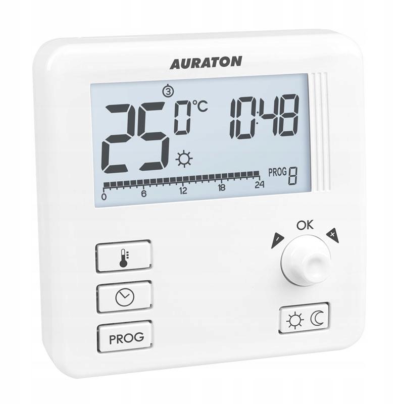 AURATON Libra SET - Tygodniowy, bezprzewodowy regulator temperatury ze ster