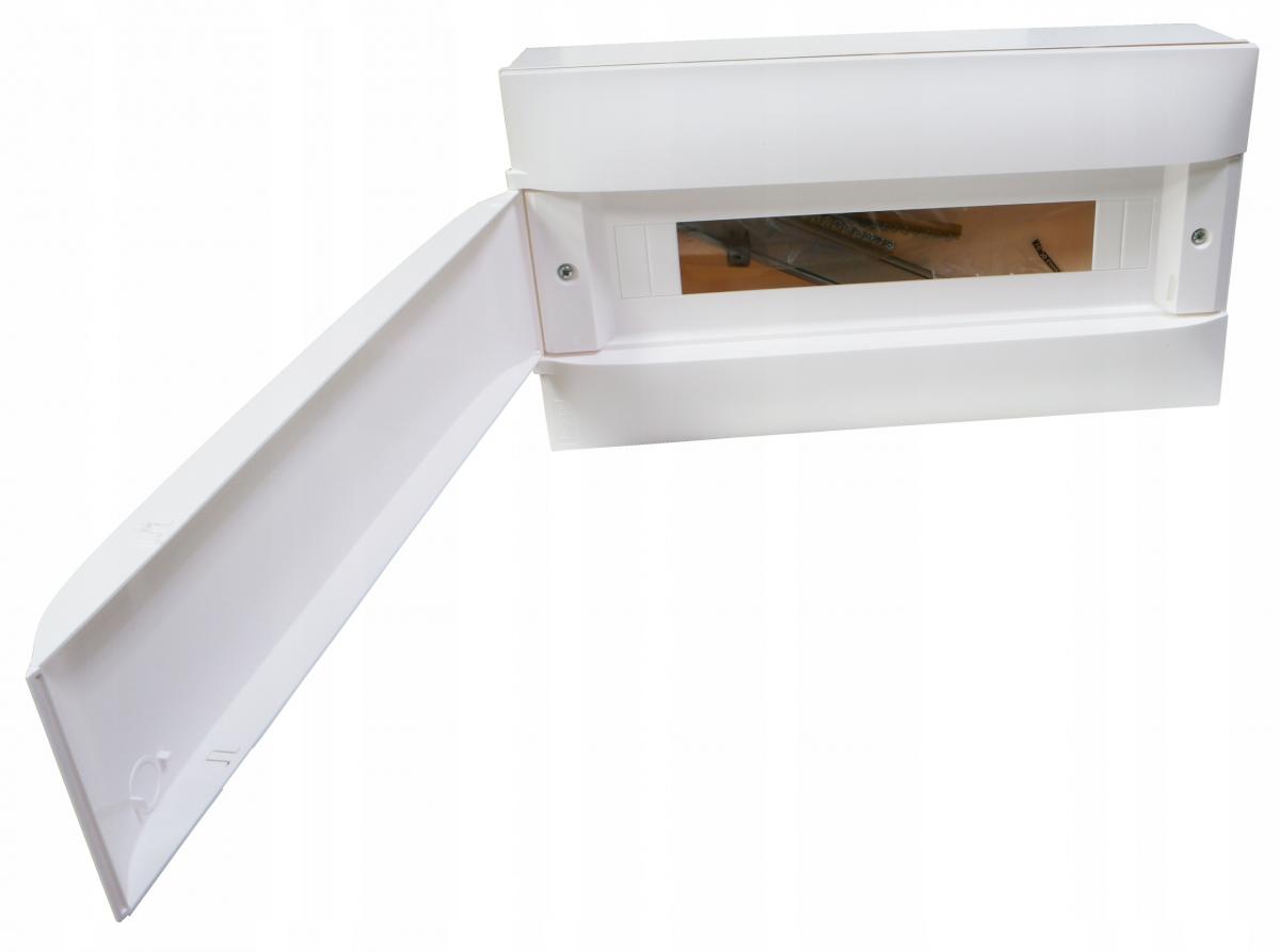LEGRAND Rozdzielnica natynkowa PRACTIBOX S 1x18 z drzwiami białymi