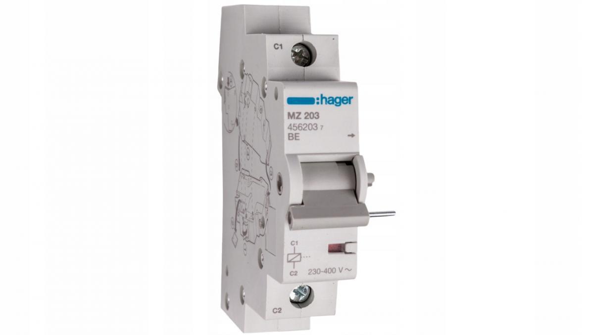 Wyzwalacz prądu roboczego do wył. nadmiarowopr., 110-130V DC/230-415V AC
