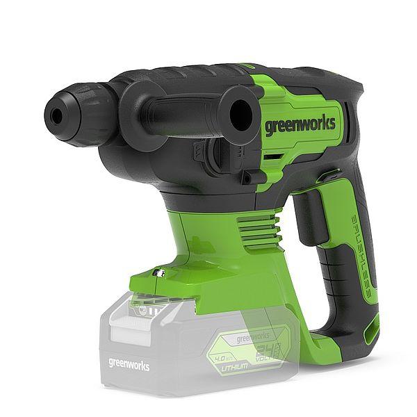 Młotowiertarka Udarowa Greenworks Gd24Sds2 24V
