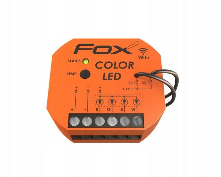 F&F STEROWNIK OŚWIETLENIA KOLOROWEGO (RGBW) LED 12/24V Wi-Fi Color LED FOX