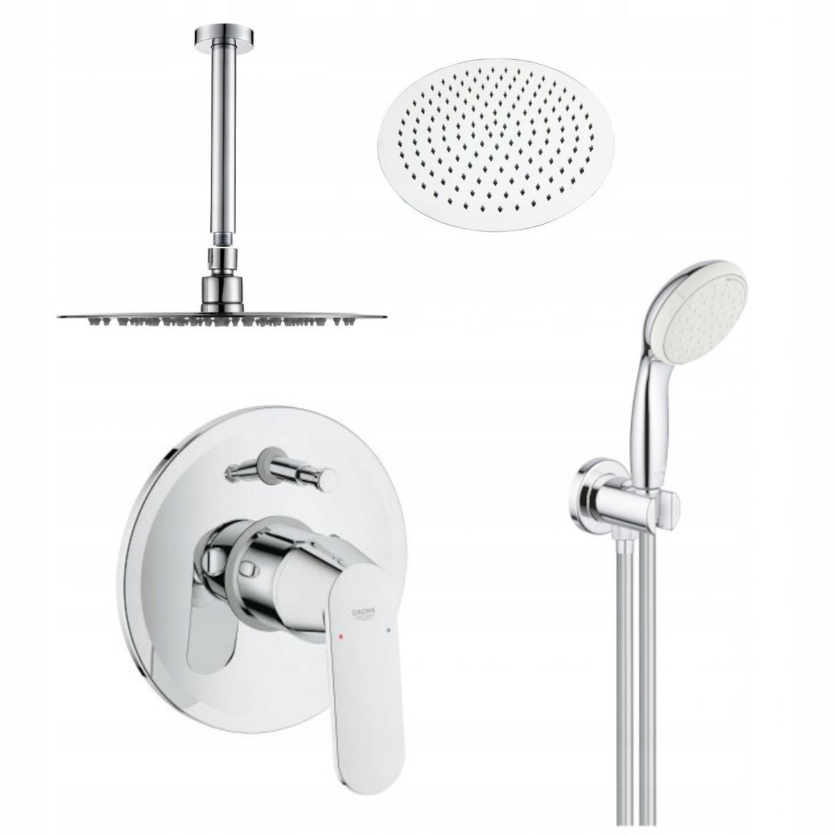 Bateria wannowa GROHE Euroeco 1-uchwytowa chrom