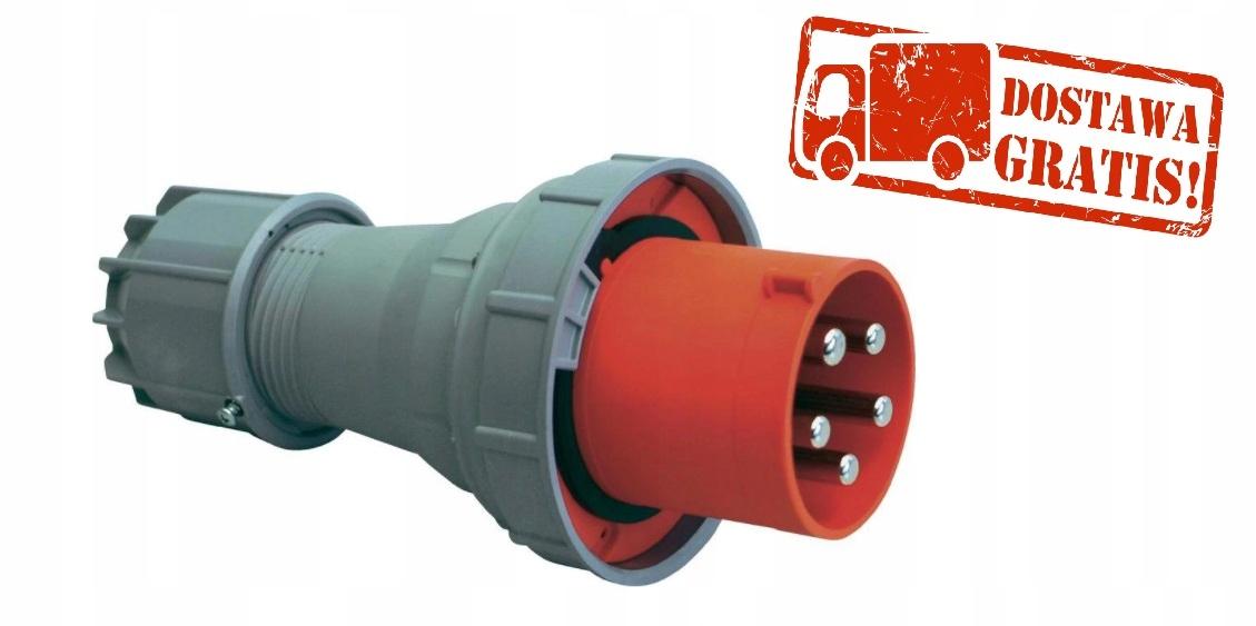 PCE Wtyczka przenośna Power Twist 125A 400V 3P+Z+N IP67