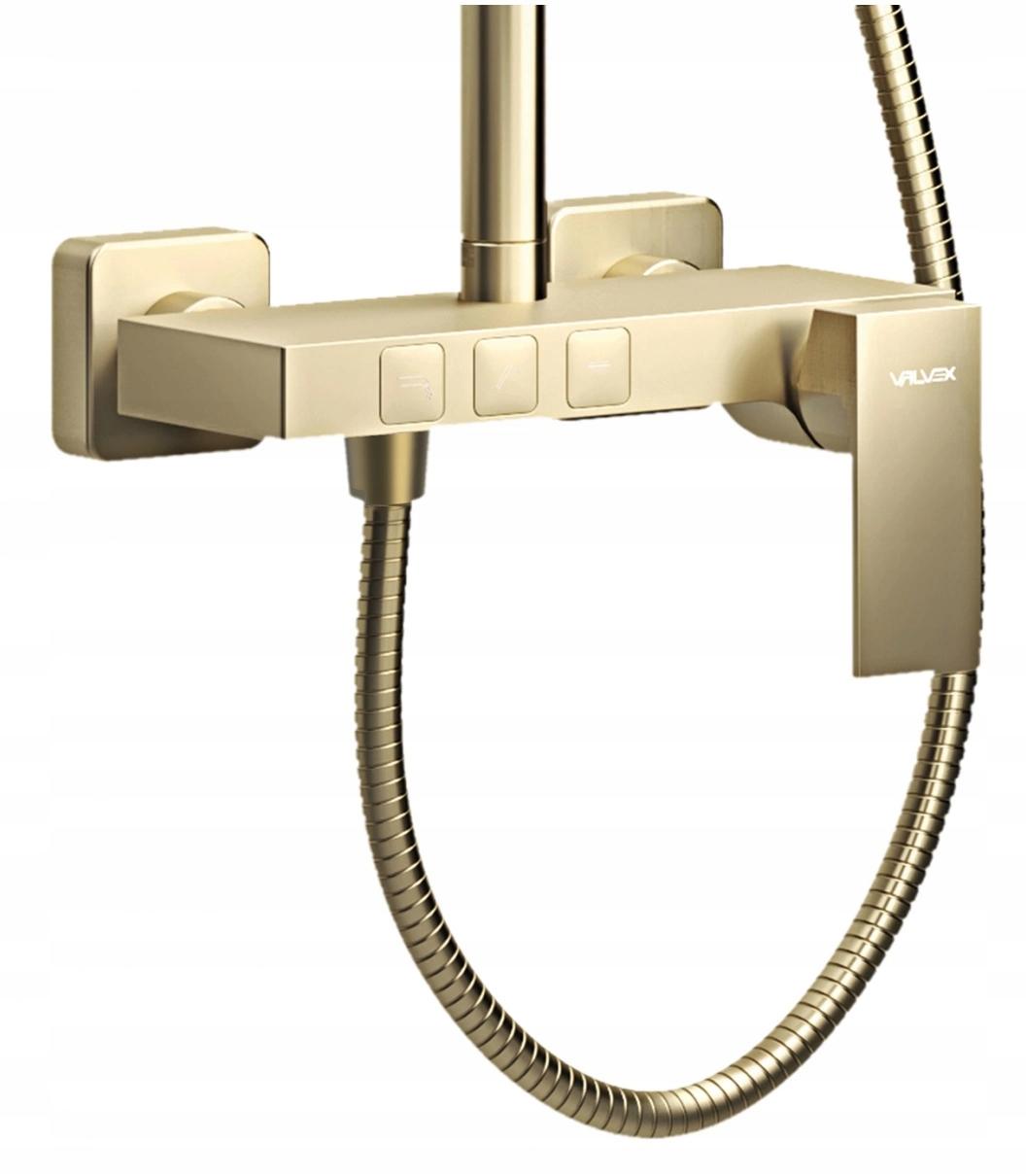 VALVEX Kolumna natryskowa ARS BRUSHED GOLD