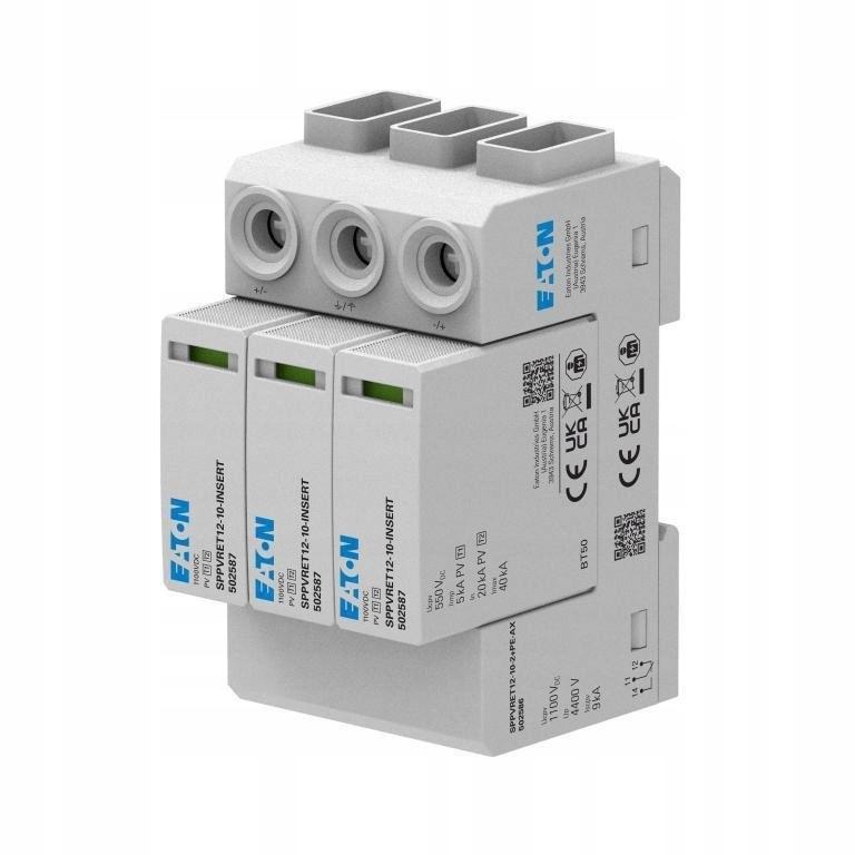 EATON Ogranicznik przepięć do fotowoltaiki TYP 1+2 SPPVRET12-10-2+PE