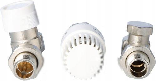 Zestaw grzejnikowy DN 15 prosty (Vindo TH 0 1-5, zawór AV9, Combi 2)