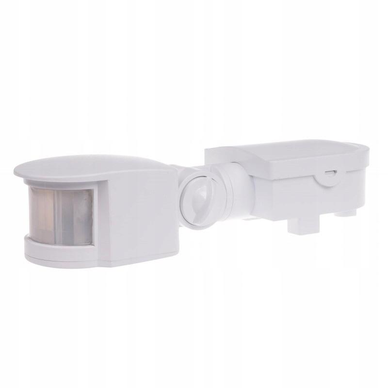 F&F Czujnik ruchu DR-05 W podczerwony, biały, natynkowy, 230V AC, 1000W