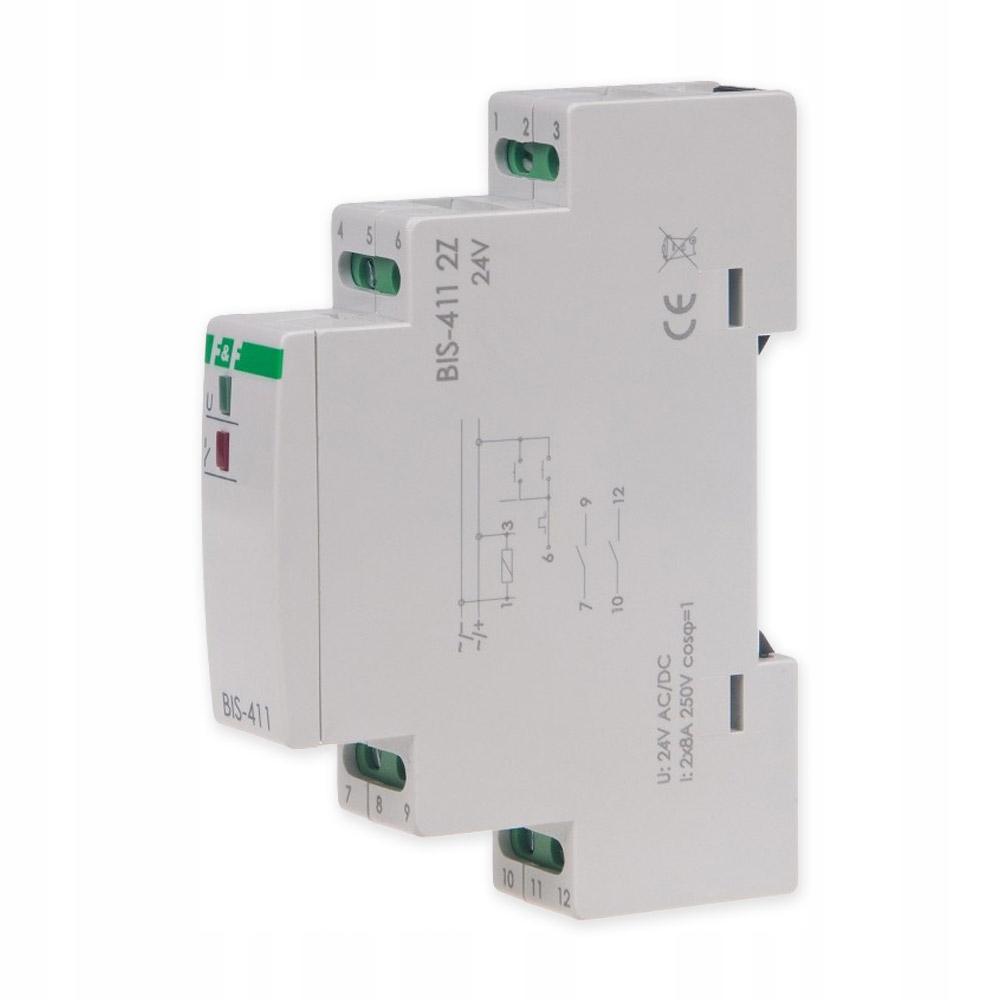 F&F Przekaźnik bistabilny BIS-411-2Z-24V