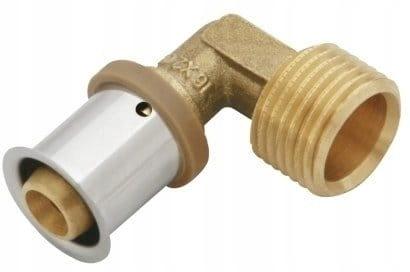 KAN-therm Kolano 90° mosiężne GZ ultraPRESS - 25 R1