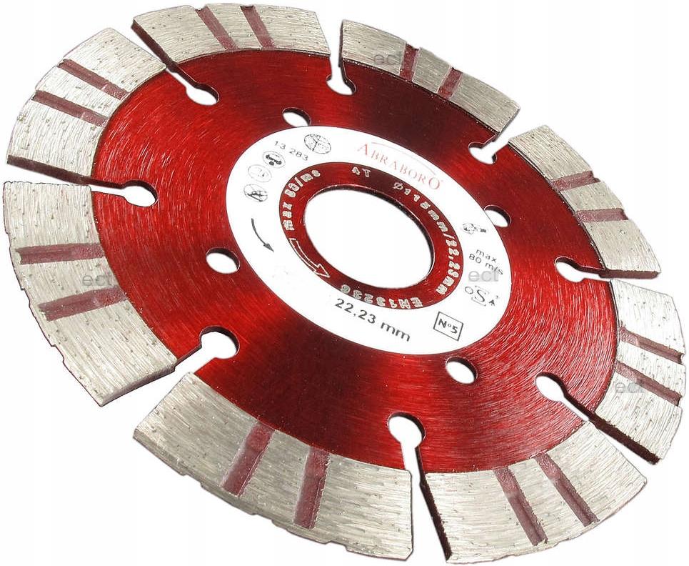 ABRABORO Tarcza diamentowa uniwersalna 125 x 22/12 ABRABORO N5
