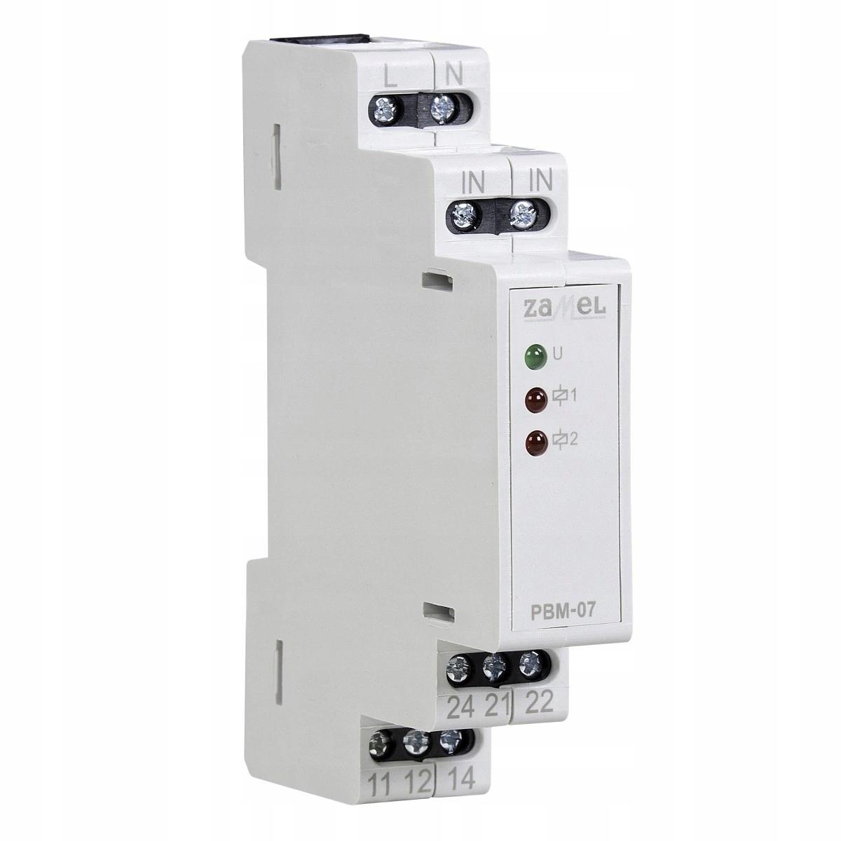 ZAMEL Przekaźnik bistabilny 2-pole 230V AC PBM-07