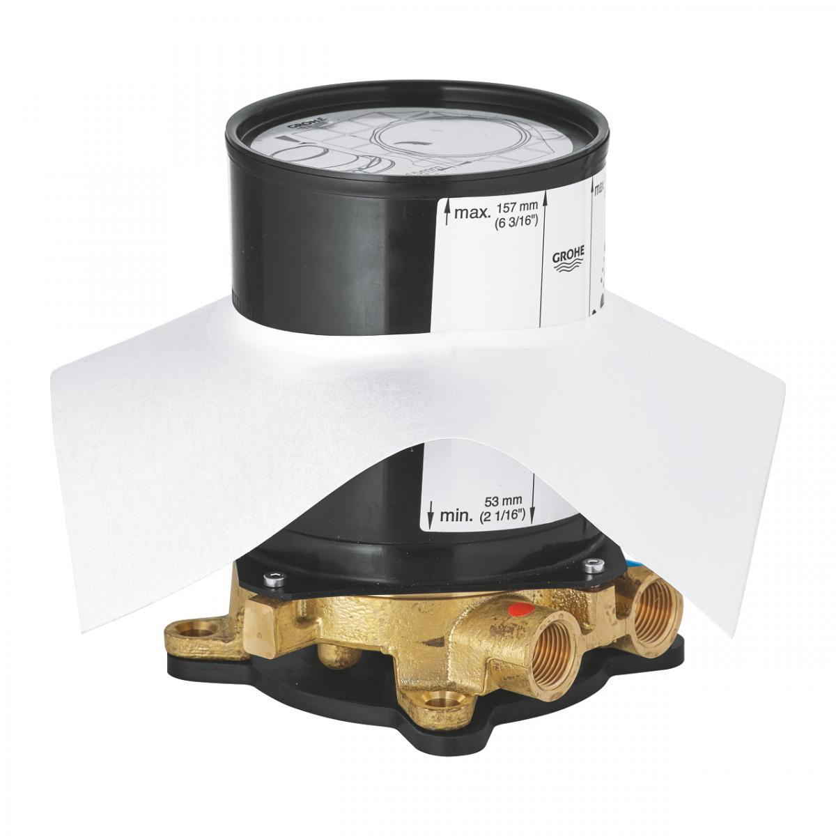 Element montażowy do wolnostojących baterii i wylewek wannowych