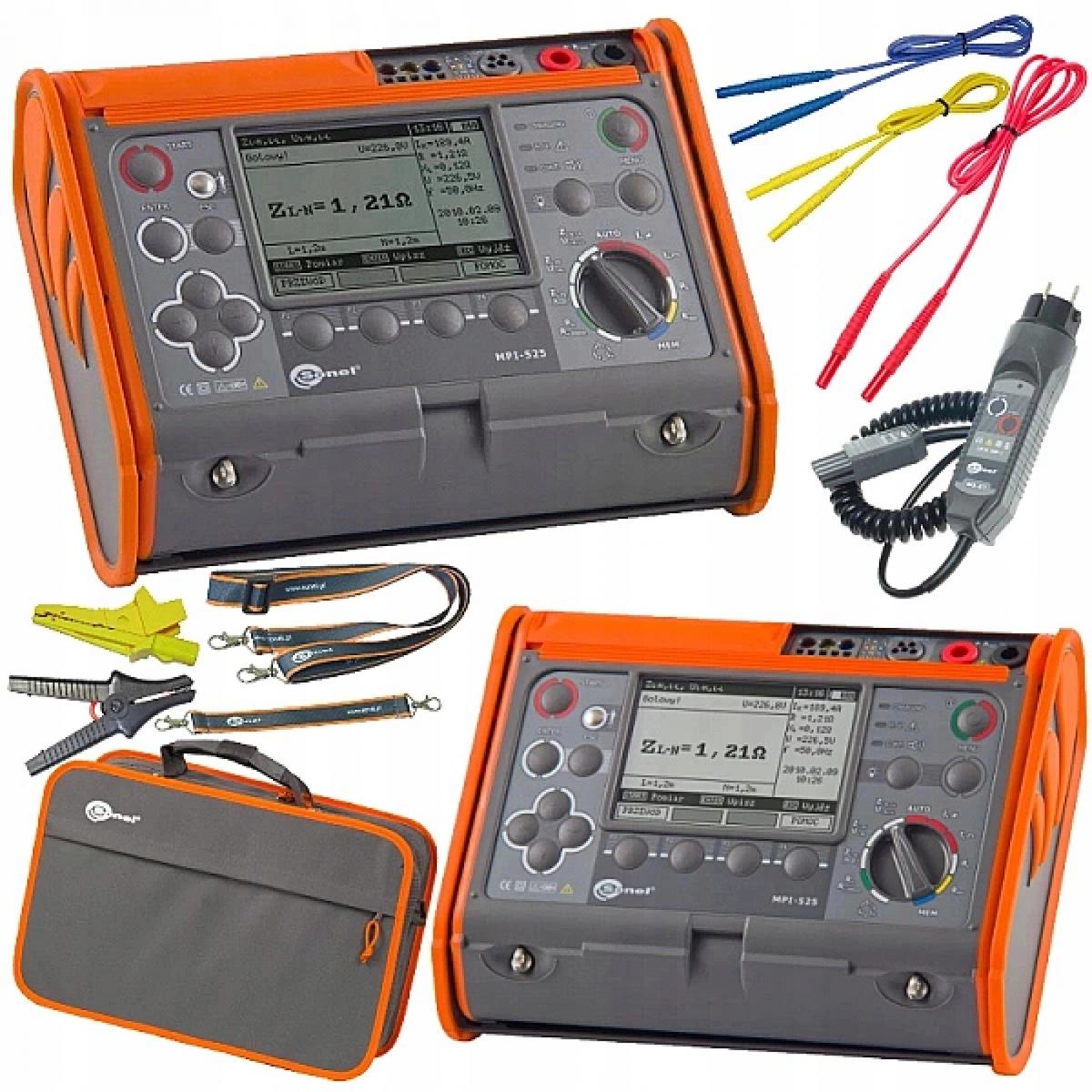 MPI-525 Wielofunkcyjny miernik parametrów instalacji elektrycznych do 2500V