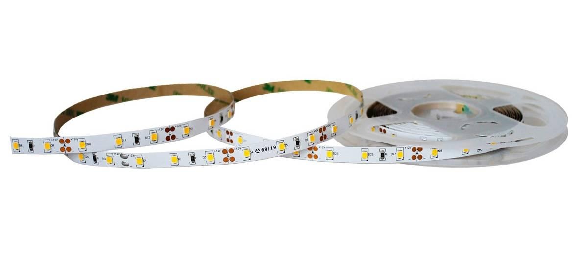 Taśma LED NEXTEC ST / 12V / 2835 / 4,8W / 60 LED / IP20 / 3000K +/-200K / 7