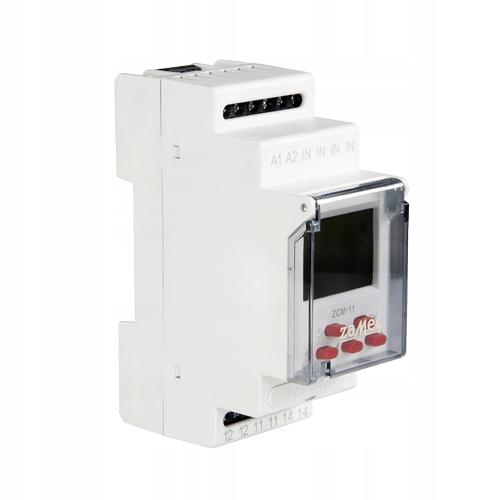 ZAMEL Programator czasowy 1-KAN. tygodniowy 230V AC TYP: ZCM-11