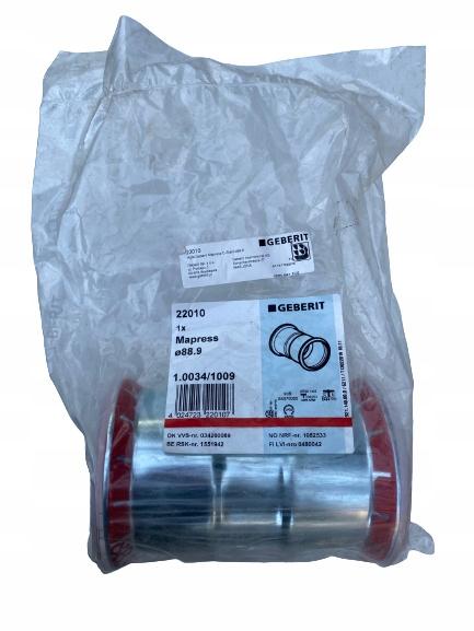 GEBERIT Mufa Geberit Mapress C-Stahl d88,9