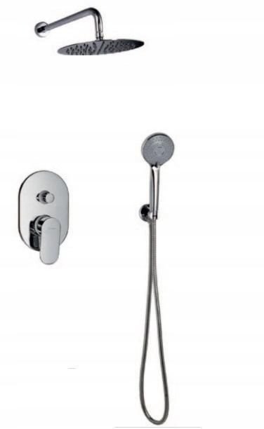 Zestaw prysznicowy Dione podtynkowy chrom