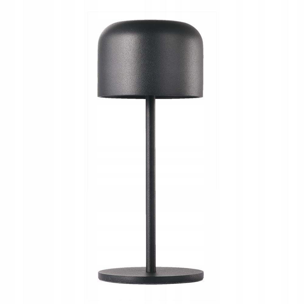 Lampka Biurkowa Nocna V-TAC 1,5W LED 21cm Ładowanie Ściemnianie Czarna VT-1