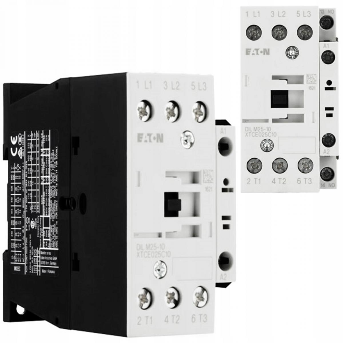 EATON Stycznik mocy I=25A [AC-3] 1Z 0R DILM25-10(RDC24)
