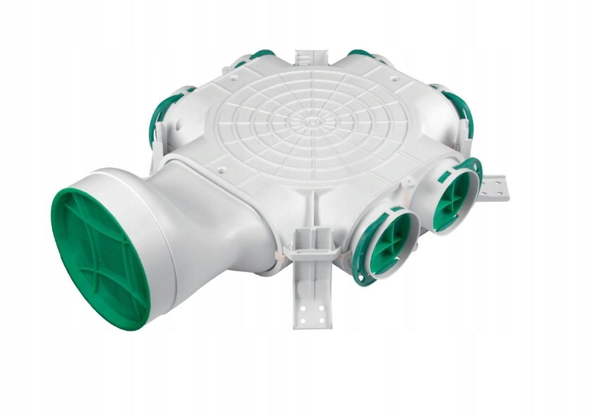 AWENTA Skrzynka rozdzielcza boczna fi 125-6x75