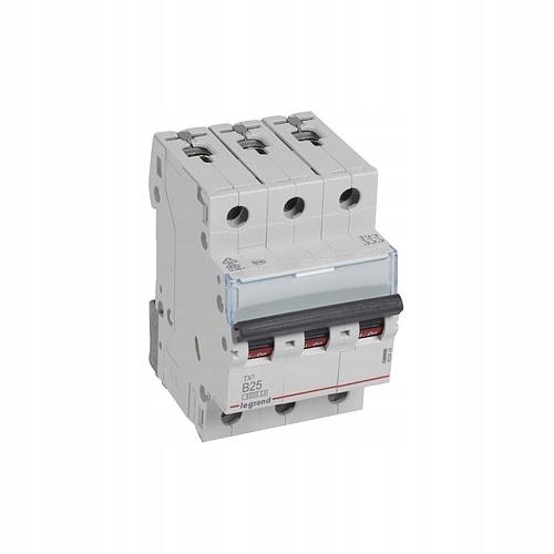 LEGRAND Wyłącznik nadprądowy S 303 3P B 25A 6000A TX3
