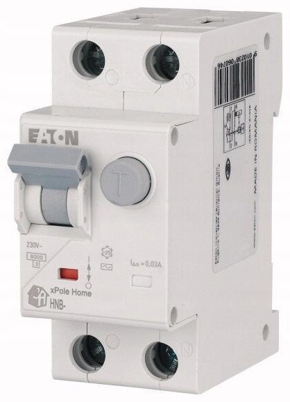 EATON Wyłącznik kombinowany 6kA typ AC HNB-C6/1N/003