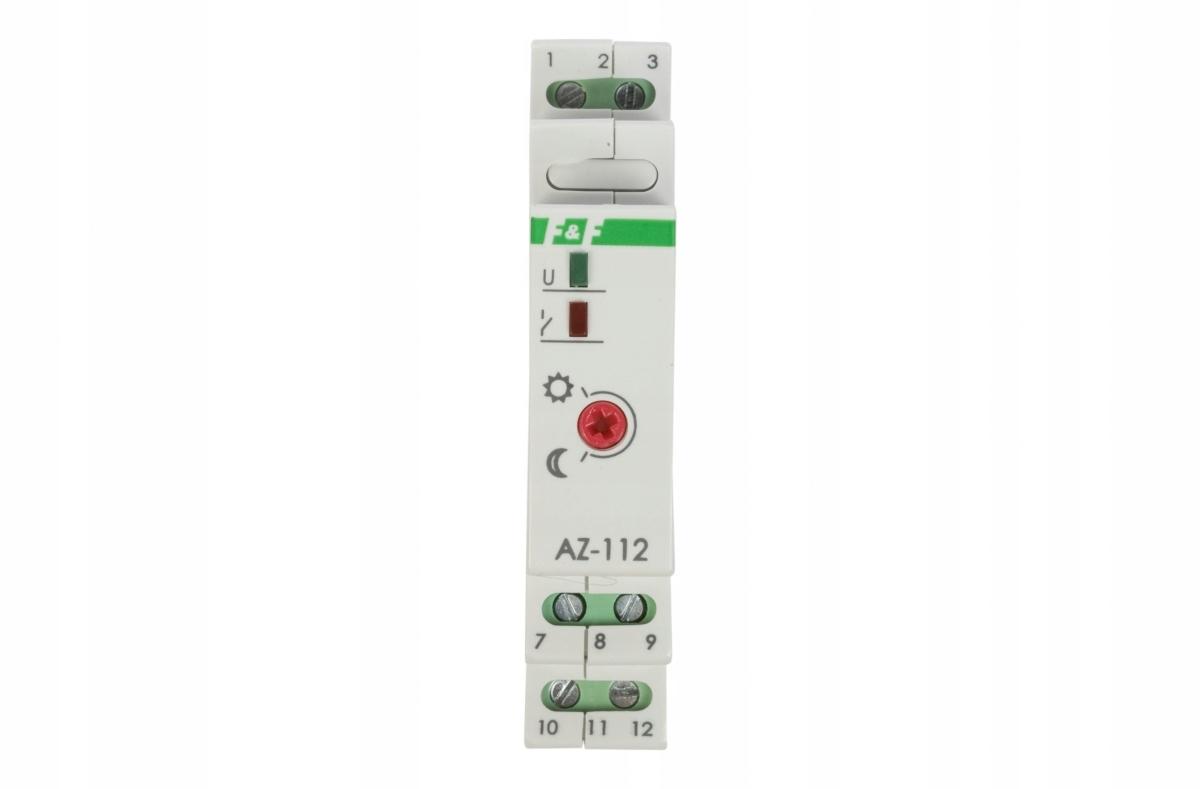 Automat zmierzchowy AZ-112 I=16A, zewnętrzna sonda hermetyczna fi 10, 1 mod