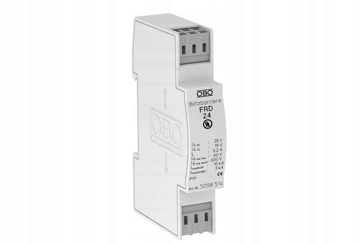 OBO BETTERMANN Bariera odgromowa 24V typ FRD 24