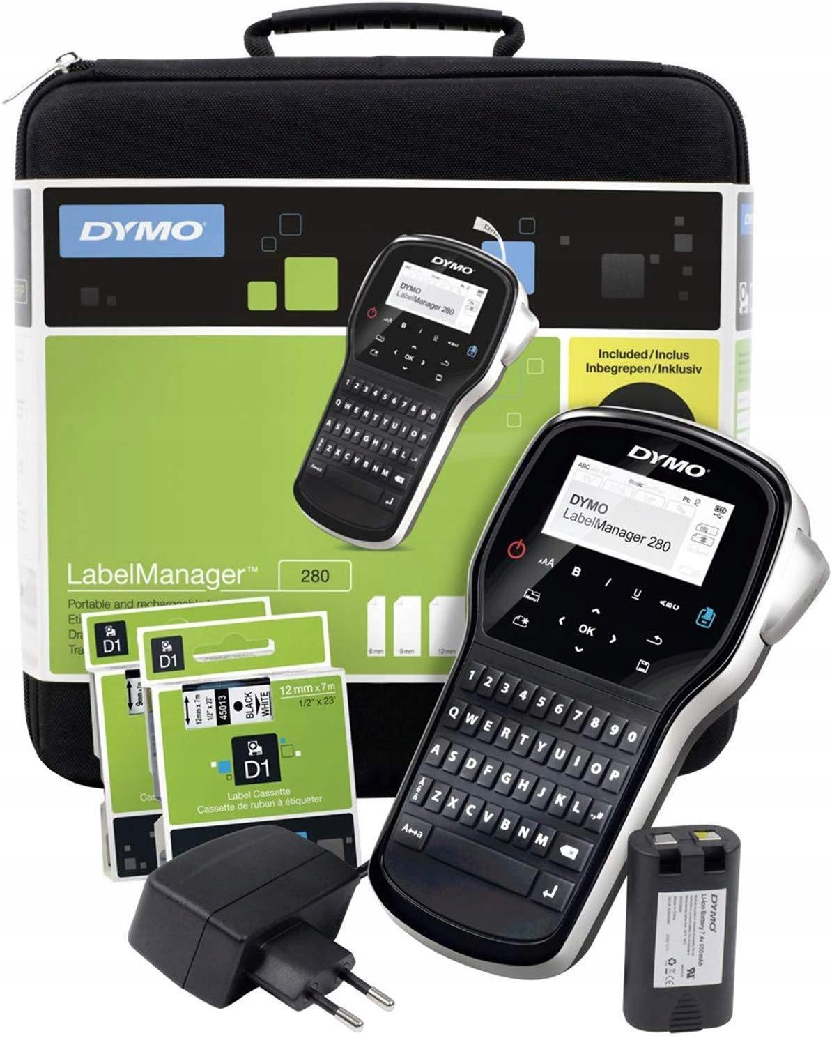DYMO DYMO Drukarka etykiet 280 w zestawie walizkowym, klawiatura QWERTY