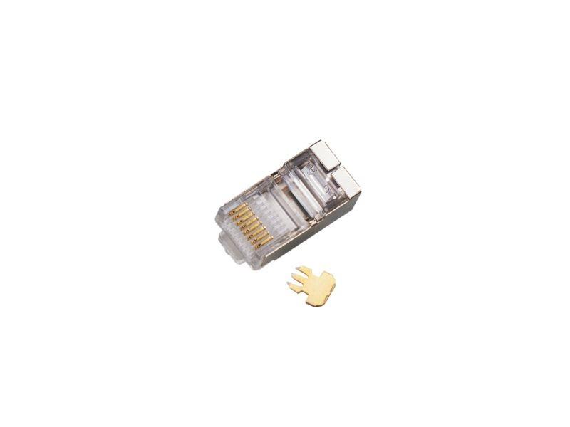 A-LAN Wtyk przelotowy RJ45 STP kat.6 (op.100 szt) ALANTEC
