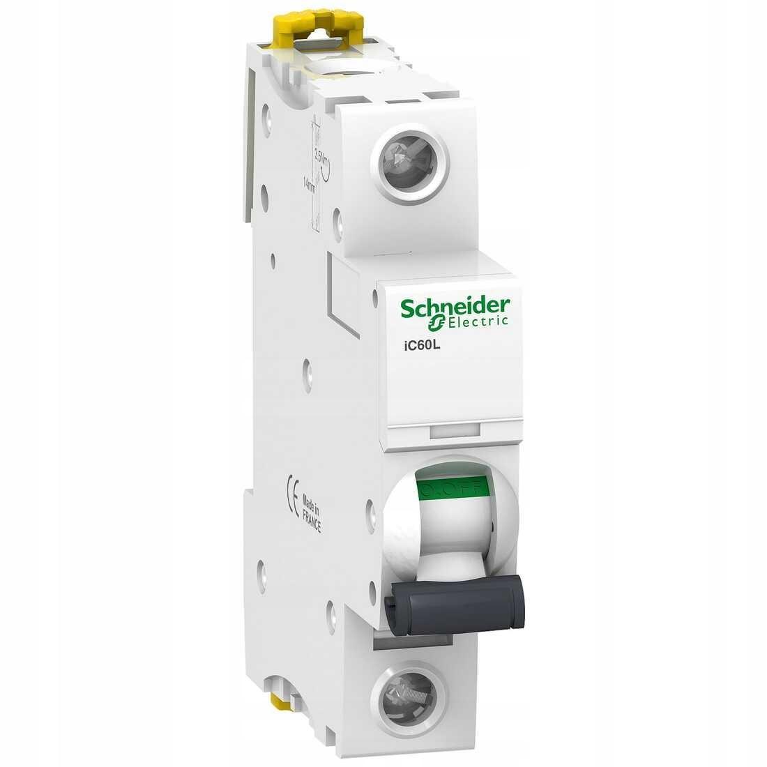 SCHNEIDER ELECTRIC Wyłącznik nadprądowy iC60L-Z2-1 Z 2A 1-biegunowy