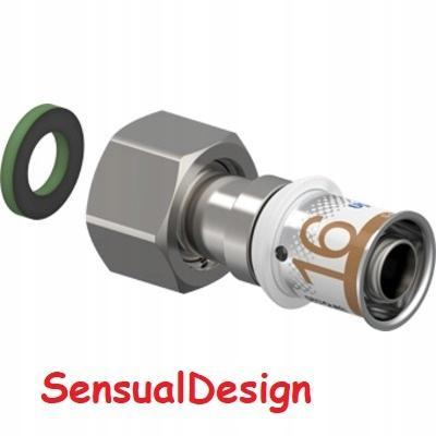 UPONOR Uponor S-Press PLUS złączka z ruchomą nakr. 16-G3/4SN