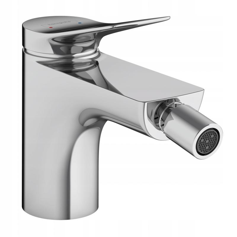 HANSGROHE Vivenis Jednouchwytowa bateria bidetowa z kompletem odpływowym