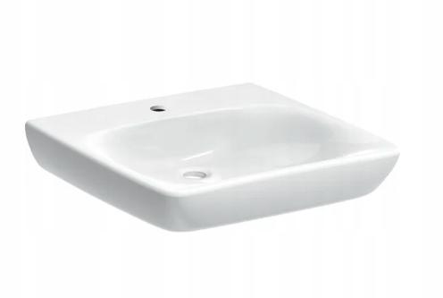 Umywalka Selnova Comfort B55 cm, H15 cm, T55 cm, bez przelewu, z otworem na