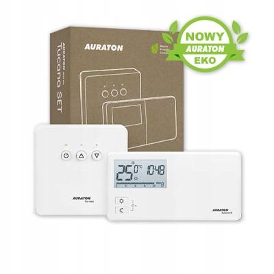AURATON Tucana SET - Tygodniowy, bezprzewodowy regulator temperatury ze ste