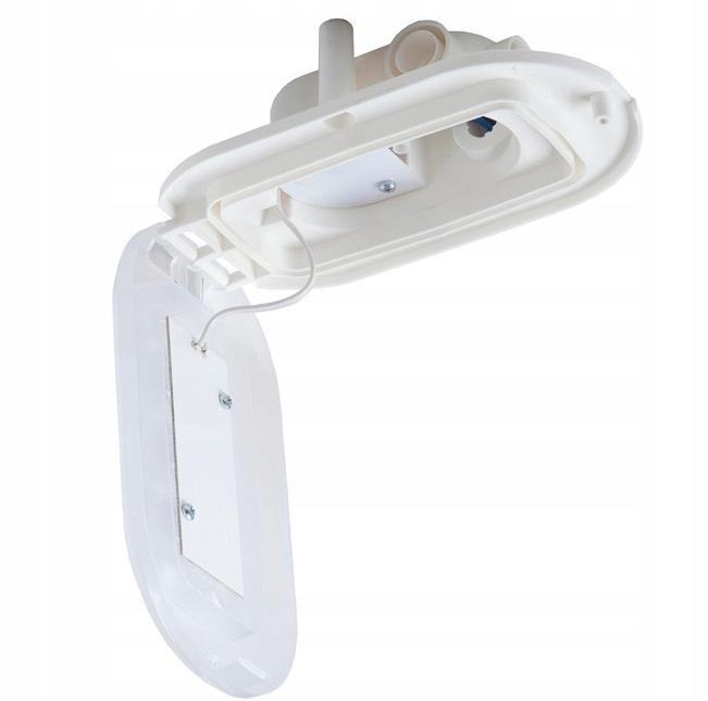 LENA LIGHTING Oprawa kanałowa LED, Oval Pro 3,4W, 4000K, 370lm, IP44, biała