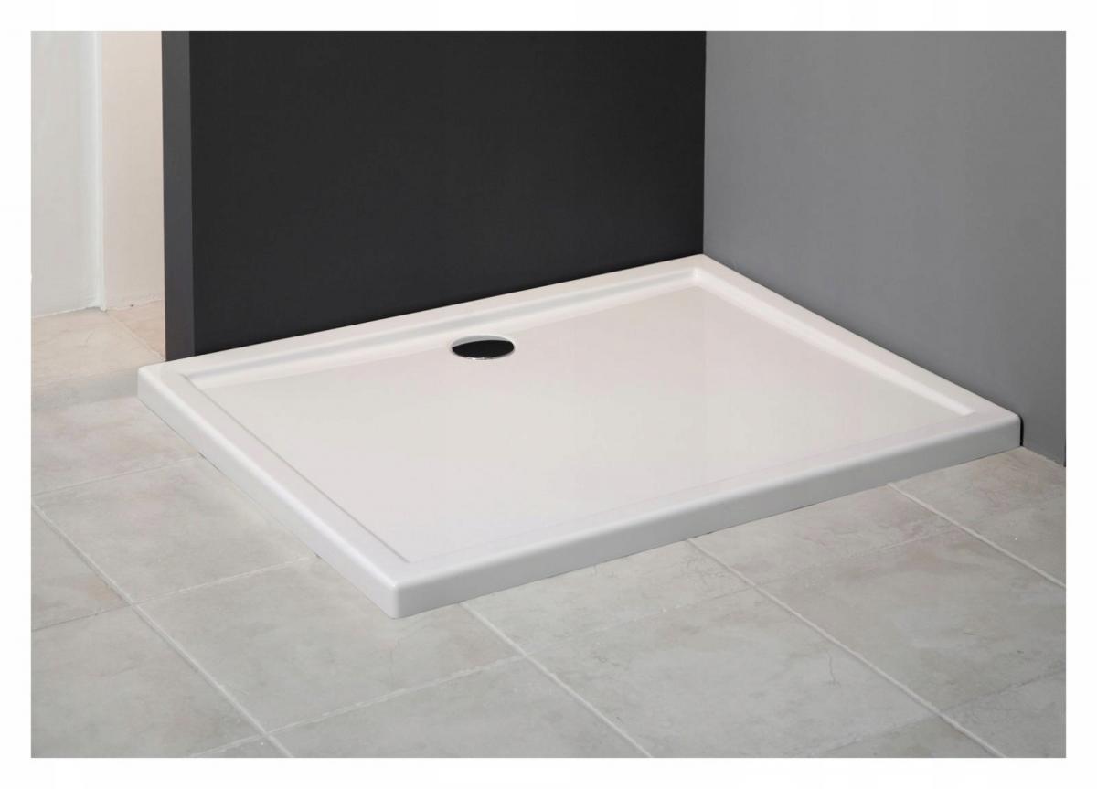 Brodzik kompozytowy Stabilsound Plus 90x120x5 / 3 cm prostokątny Corrina