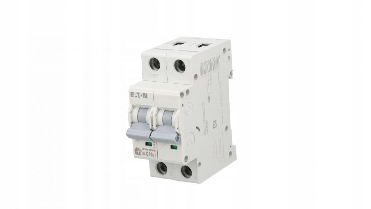 EATON Wyłącznik nadprądowy 6kA HN-C10/2