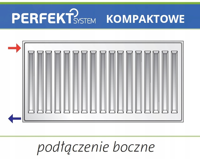 GRZEJNIK PERFEKT C33 400x600 C 33 Boczny