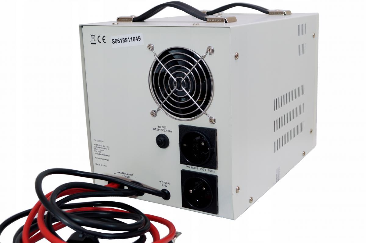 VOLT Zasilacz awaryjny SINUS PRO 2000 E 12/230V (1250/2000W)
